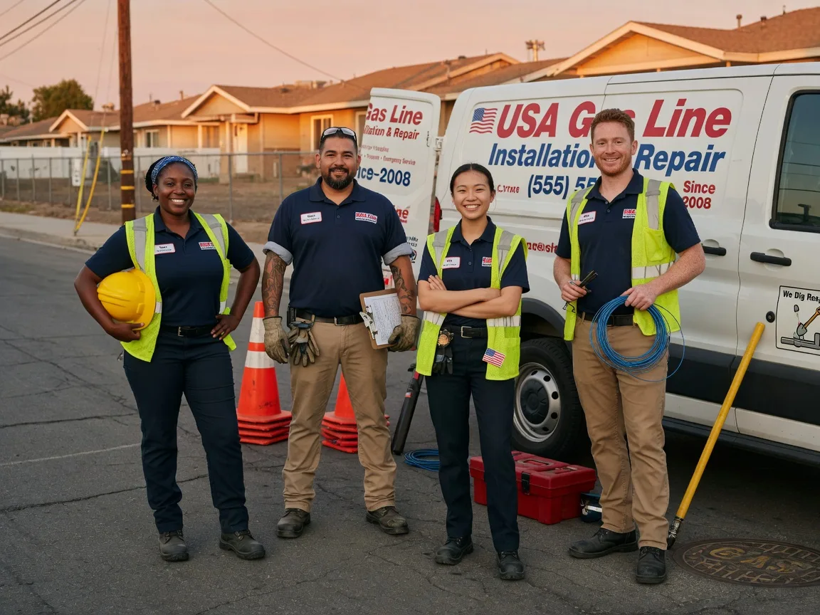 Gas Line Installation company in Healy, KS
